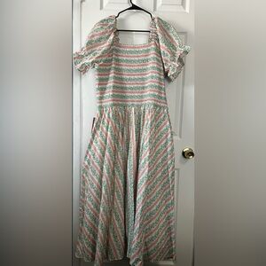 Ivy City Co Floral Stipe Teagan Size 1x